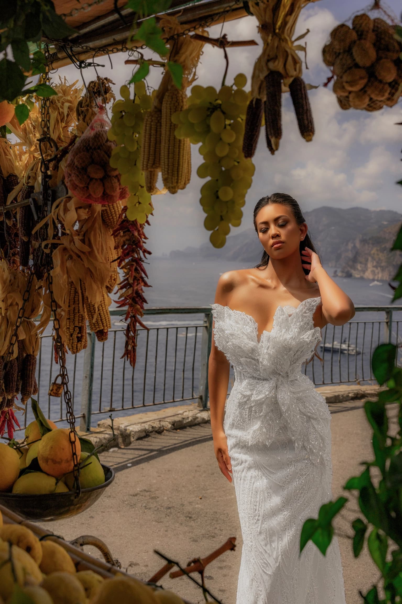 Détail de corsage couture